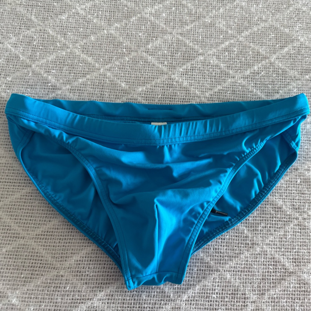 HOM Vibrant Blue Bikini Bottom Size Large